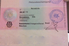 The result: a paper residence permit, soon to be replace by a real card with a picture!